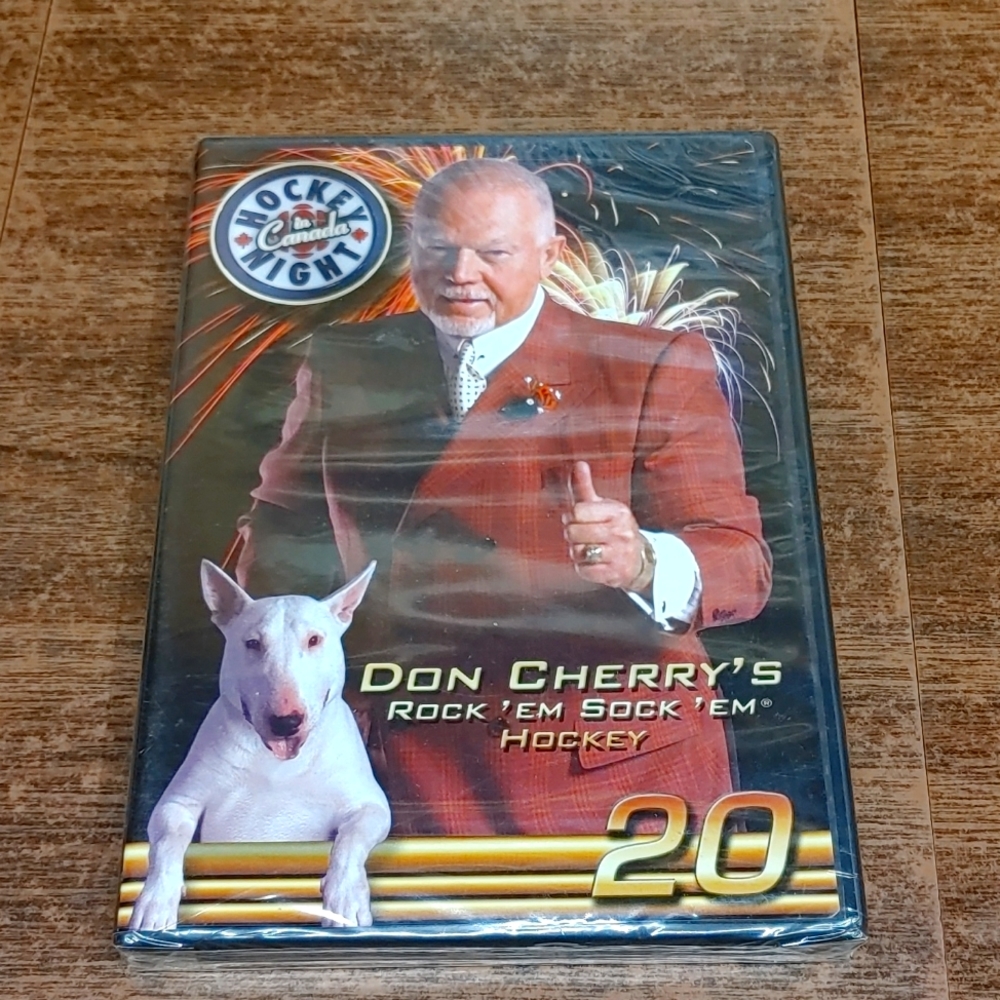 Don Cherrys rockem sockem hockey DVD new unopened